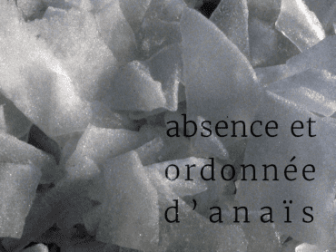 Absence et ordonnée d’Anaïs